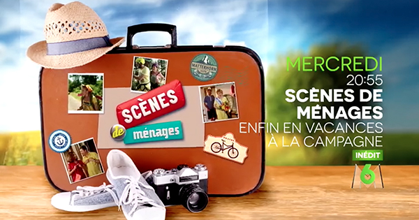 SCENES DE MENAGES : enfin en vacances, à la campagne !