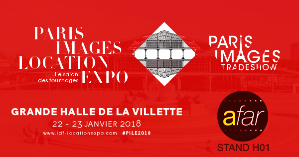 L'AFAR était au Salon des Tournages #PILE2018