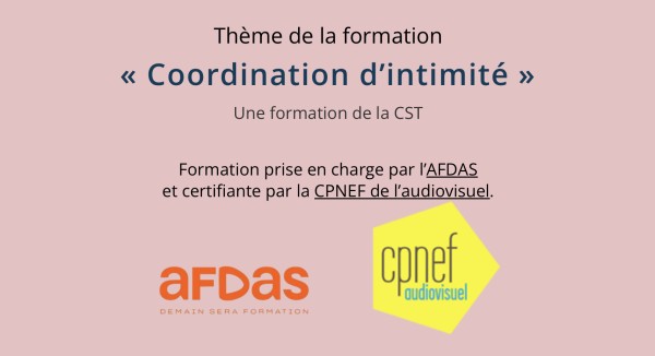 Mise en place d'une formation française de Coordinateur/Coordinatrice d'intimité